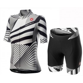 Set Wielershirt + Fietsbroek Kort 2020 Castelli Sublime Dames N002